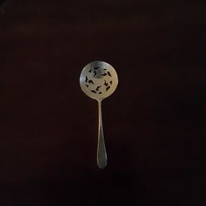 Vintage Silverplate Tomato Serving Spoon